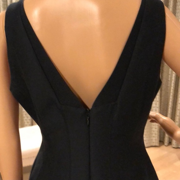 Halston Black and White Bell Skirt Dress - Picture 3 of 5